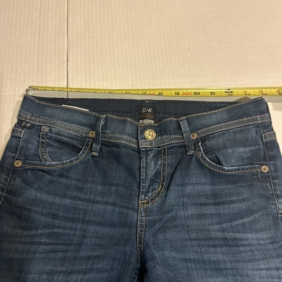 CoH blue jeans Dani cropped straight leg with cuff and light whiskering - Picture 12 of 12